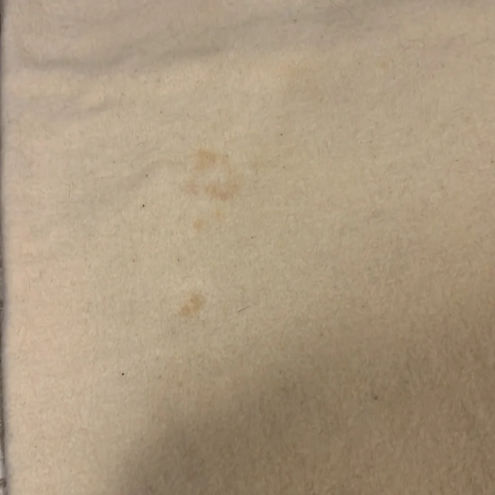 full size classic Vintage Pendleton virgin wool cream blanket 66” x 72”